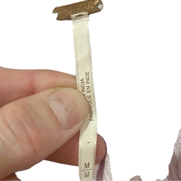 Free People Cora Lee Ombre Tie Dye Top Ruffle Trim Fuschia Pink SIze Medium Boho - Picture 7 of 10